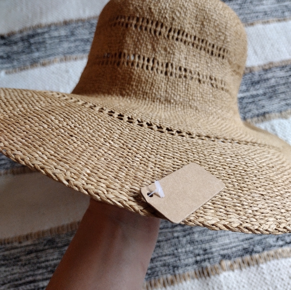 ☀️ NWT SUNNY DAY BOHO SUN HAT by Kristin Maden California sun hat new - Picture 5 of 9